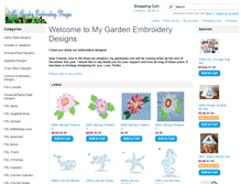 Tablet Screenshot of mygardened.com